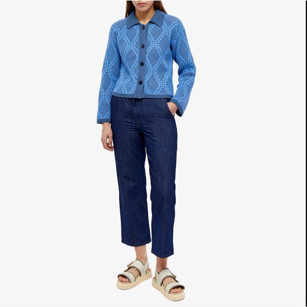 Ciao Lucia Women's Pietro Cropped Pant in Midnight Small